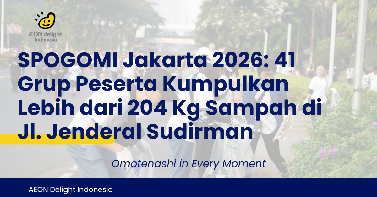 SPOGOMI Jakarta 2026: 41 Grup Peserta Kumpulkan Lebih dari 204 Kg Sampah di Jl. Jenderal Sudirman